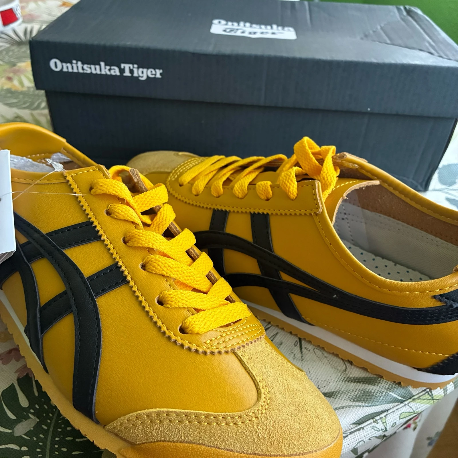 Onitsuka Tiger Mexico 66 Jaune & Noir – Taille 39 – Neuves avec boîte – photo 5